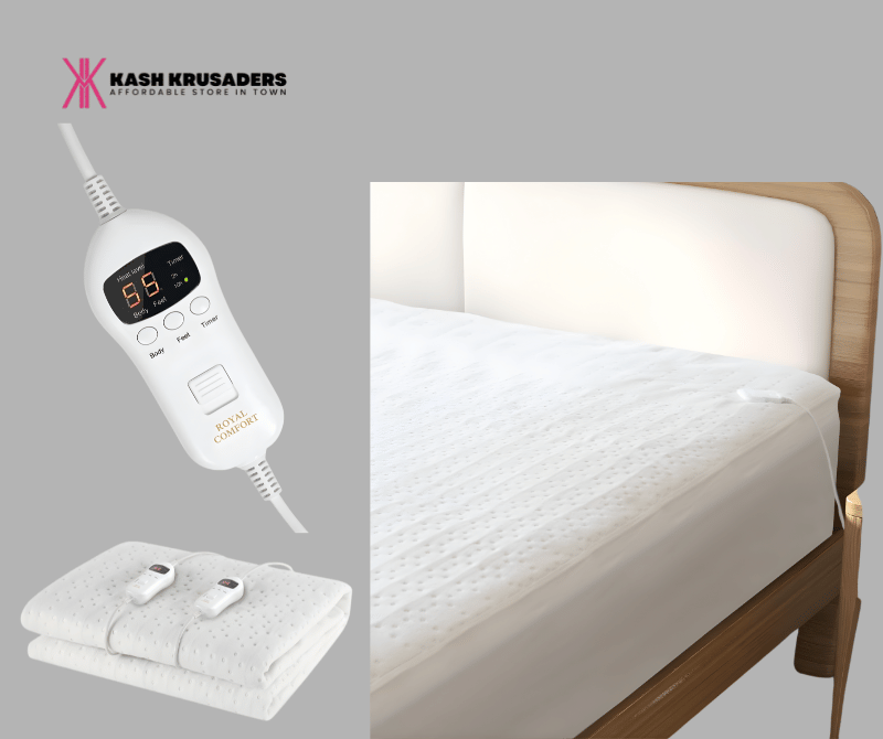 Thermolux Elite Premium Multi-Zone Fitted Electric Blanket - Queen Size